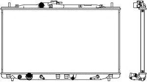 SAKURA AUTOMOTIVE 3071-8503 Радиатор, охлаждение двигателя для ACURA RDX (Акура Рдх) SAKURA AUTOMOTIVE 3071-8503 Радиатор, охлаждение двигателя для ACURA RDX (Акура Рдх)