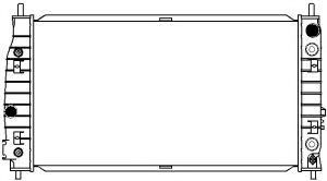 SAKURA AUTOMOTIVE 3131-1003 Радиатор, охлаждение двигателя для CHRYSLER CONCORDE (Крайслер Cонcордэ) SAKURA AUTOMOTIVE 3131-1003 Радиатор, охлаждение двигателя для CHRYSLER CONCORDE (Крайслер Cонcордэ)