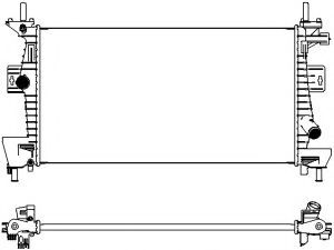 SAKURA AUTOMOTIVE 3161-8516 Радиатор, охлаждение двигателя для FORD FOCUS III (Форд Фокус 3) SAKURA AUTOMOTIVE 3161-8516 Радиатор, охлаждение двигателя для FORD FOCUS III (Форд Фокус 3)