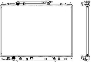 SAKURA AUTOMOTIVE 3211-8504 Радиатор, охлаждение двигателя для HONDA RIDGELINE (Хонда Ридгэлинэ) SAKURA AUTOMOTIVE 3211-8504 Радиатор, охлаждение двигателя для HONDA RIDGELINE (Хонда Ридгэлинэ)