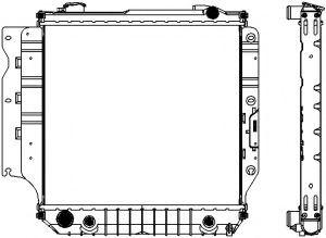 SAKURA AUTOMOTIVE 3231-8502 Радиатор, охлаждение двигателя для JEEP WRANGLER / TJ II (Джип Вранглэр / тж 2) SAKURA AUTOMOTIVE 3231-8502 Радиатор, охлаждение двигателя для JEEP WRANGLER / TJ II (Джип Вранглэр / тж 2)