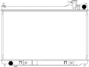 SAKURA AUTOMOTIVE 3251-1010 Радиатор, охлаждение двигателя для INFINITI (Инфинити) SAKURA AUTOMOTIVE 3251-1010 Радиатор, охлаждение двигателя для INFINITI (Инфинити)