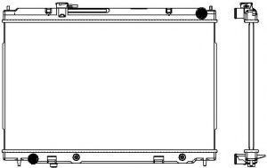 SAKURA AUTOMOTIVE 3251-1015 Радиатор, охлаждение двигателя для INFINITI M35 (Инфинити М35) SAKURA AUTOMOTIVE 3251-1015 Радиатор, охлаждение двигателя для INFINITI M35 (Инфинити М35)