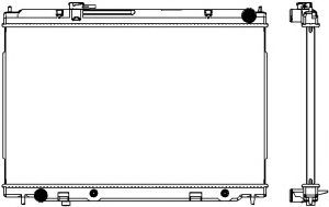 SAKURA AUTOMOTIVE 3251-1021 Радиатор, охлаждение двигателя для INFINITI M35 (Инфинити М35) SAKURA AUTOMOTIVE 3251-1021 Радиатор, охлаждение двигателя для INFINITI M35 (Инфинити М35)