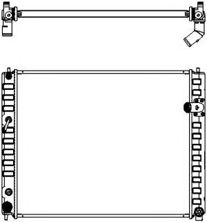 SAKURA AUTOMOTIVE 3251-8501 Радиатор, охлаждение двигателя для INFINITI (Инфинити) SAKURA AUTOMOTIVE 3251-8501 Радиатор, охлаждение двигателя для INFINITI (Инфинити)