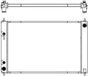 SAKURA AUTOMOTIVE 3341-8504 Радиатор, охлаждение двигателя для NISSAN MURANO (Ниссан Мурано) SAKURA AUTOMOTIVE 3341-8504 Радиатор, охлаждение двигателя для NISSAN MURANO (Ниссан Мурано)