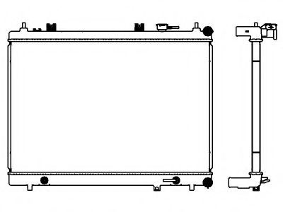 SAKURA AUTOMOTIVE 3341-8515 Радиатор, охлаждение двигателя для INFINITI JX (Инфинити Жx) SAKURA AUTOMOTIVE 3341-8515 Радиатор, охлаждение двигателя для INFINITI JX (Инфинити Жx)