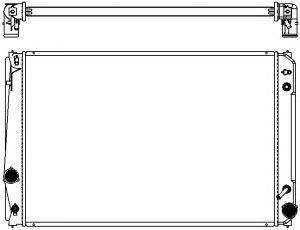 SAKURA AUTOMOTIVE 3461-8509 Радиатор, охлаждение двигателя для TOYOTA RAV 4 III (Тойота/тоета Рав 4 3) SAKURA AUTOMOTIVE 3461-8509 Радиатор, охлаждение двигателя для TOYOTA RAV 4 III (Тойота/тоета Рав 4 3)