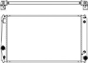 SAKURA AUTOMOTIVE 3461-8518 Радиатор, охлаждение двигателя для TOYOTA RAV 4 III (Тойота/тоета Рав 4 3) SAKURA AUTOMOTIVE 3461-8518 Радиатор, охлаждение двигателя для TOYOTA RAV 4 III (Тойота/тоета Рав 4 3)