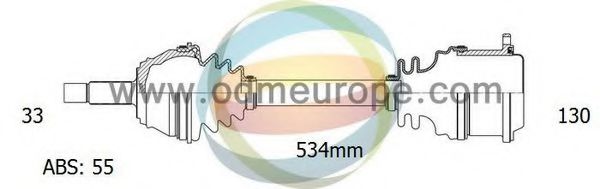 ODM-MULTIPARTS 18-003011 Приводной вал для CHEVROLET TAHOE (Шевроле Тахоэ) ODM-MULTIPARTS 18-003011 Приводной вал для CHEVROLET TAHOE (Шевроле Тахоэ)