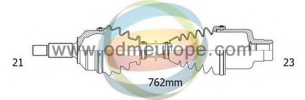 ODM-MULTIPARTS 18-292190 Приводной вал для DACIA SANDERO (Дача Сандэро) ODM-MULTIPARTS 18-292190 Приводной вал для DACIA SANDERO (Дача Сандэро)