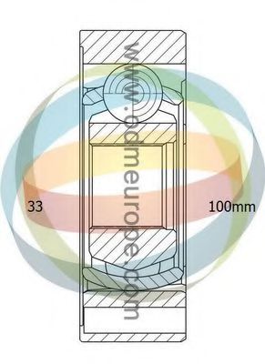 ODM-MULTIPARTS 14-216041 Шарнирный комплект, приводной вал для SKODA (Шкода) ODM-MULTIPARTS 14-216041 Шарнирный комплект, приводной вал для SKODA (Шкода)