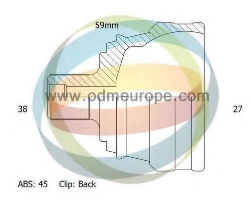 ODM-MULTIPARTS 12-211747 Шарнирный комплект, приводной вал для AUDI (Ауди) ODM-MULTIPARTS 12-211747 Шарнирный комплект, приводной вал для AUDI (Ауди)