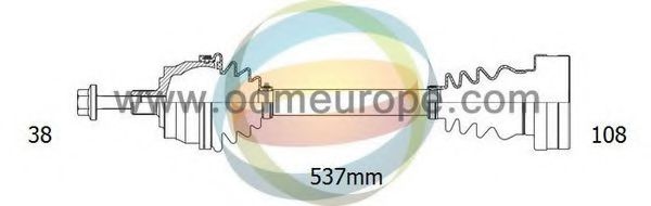 ODM-MULTIPARTS 18-213020 Приводной вал для VOLKSWAGEN T4 MULTIVAN (Фольксваген Т4 мултиvан) ODM-MULTIPARTS 18-213020 Приводной вал для VOLKSWAGEN T4 MULTIVAN (Фольксваген Т4 мултиvан)