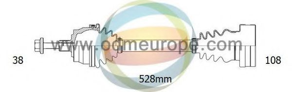 ODM-MULTIPARTS 18-213010 Приводной вал для VOLKSWAGEN T4 MULTIVAN (Фольксваген Т4 мултиvан) ODM-MULTIPARTS 18-213010 Приводной вал для VOLKSWAGEN T4 MULTIVAN (Фольксваген Т4 мултиvан)