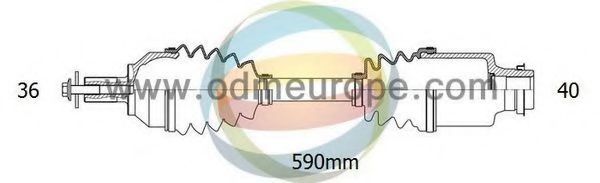ODM-MULTIPARTS 18-212830 Приводной вал для AUDI Q3 (Ауди Кью 3) ODM-MULTIPARTS 18-212830 Приводной вал для AUDI Q3 (Ауди Кью 3)