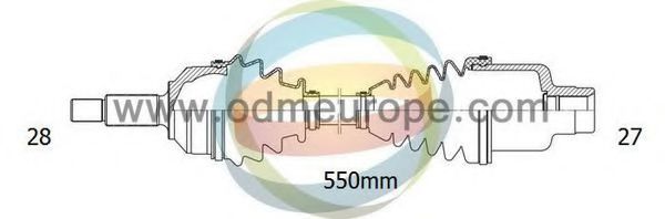 ODM-MULTIPARTS 18-042490 Приводной вал для HONDA ACCORD VII ER (Хонда Аккорд 7 ер) ODM-MULTIPARTS 18-042490 Приводной вал для HONDA ACCORD VII ER (Хонда Аккорд 7 ер)
