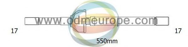 ODM-MULTIPARTS 18-262020 Приводной вал для ISUZU TROOPER (Исузу Троопэр) ODM-MULTIPARTS 18-262020 Приводной вал для ISUZU TROOPER (Исузу Троопэр)