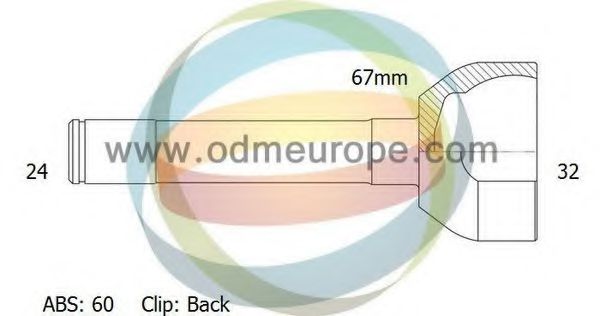 ODM-MULTIPARTS 12-271699 Шарнирный комплект, приводной вал для LAND ROVER DEFENDER (Ленд ровер/лэнд ровер Дэфэндэр) ODM-MULTIPARTS 12-271699 Шарнирный комплект, приводной вал для LAND ROVER DEFENDER (Ленд ровер/лэнд ровер Дэфэндэр)