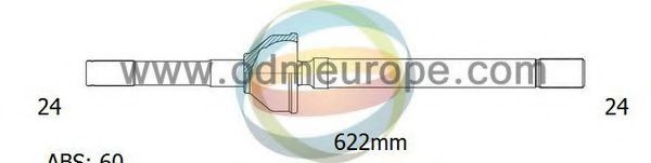 ODM-MULTIPARTS 18-272371 Приводной вал для LAND ROVER DEFENDER (Ленд ровер/лэнд ровер Дэфэндэр) ODM-MULTIPARTS 18-272371 Приводной вал для LAND ROVER DEFENDER (Ленд ровер/лэнд ровер Дэфэндэр)