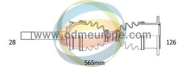 ODM-MULTIPARTS 18-063050 Приводной вал для NISSAN (Ниссан) ODM-MULTIPARTS 18-063050 Приводной вал для NISSAN (Ниссан)
