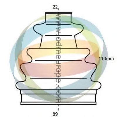 ODM-MULTIPARTS 21-990188 Комплект пылника, приводной вал для FORD (Форд) ODM-MULTIPARTS 21-990188 Комплект пылника, приводной вал для FORD (Форд)