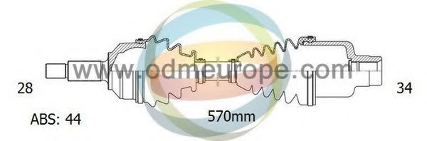 ODM-MULTIPARTS 18-012491 Приводной вал для MAZDA TRIBUTE (Мазда Трибутэ) ODM-MULTIPARTS 18-012491 Приводной вал для MAZDA TRIBUTE (Мазда Трибутэ)