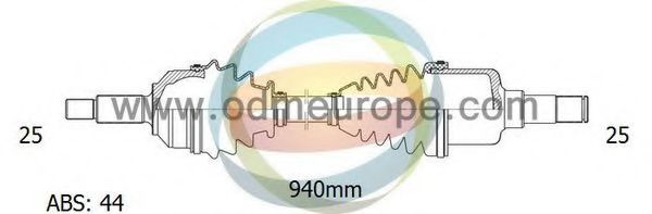 ODM-MULTIPARTS 18-082721 Приводной вал для HYUNDAI ELANTRA LAVITA (Хендай Элантра лавита) ODM-MULTIPARTS 18-082721 Приводной вал для HYUNDAI ELANTRA LAVITA (Хендай Элантра лавита)