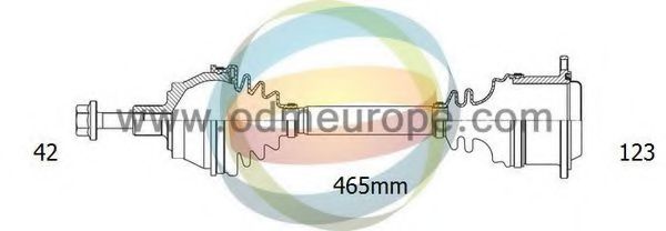 ODM-MULTIPARTS 18-213190 Приводной вал для AUDI A5 (Ауди А5) ODM-MULTIPARTS 18-213190 Приводной вал для AUDI A5 (Ауди А5)