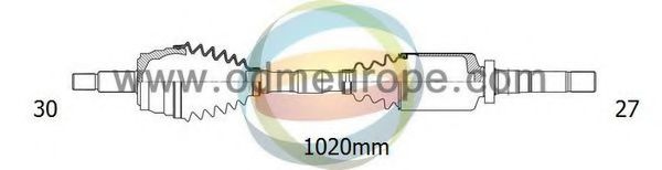 ODM-MULTIPARTS 18-342090 Приводной вал для BMW X6 (Бмв Х6) ODM-MULTIPARTS 18-342090 Приводной вал для BMW X6 (Бмв Х6)