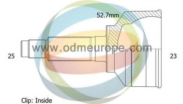 ODM-MULTIPARTS 12-291987 Шарнирный комплект, приводной вал для RENAULT GRAN III (Рено Гран 3) ODM-MULTIPARTS 12-291987 Шарнирный комплект, приводной вал для RENAULT GRAN III (Рено Гран 3)