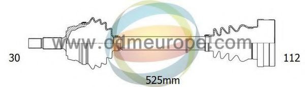 ODM-MULTIPARTS 18-213240 Приводной вал для AUDI Q7 (Ауди Кью 7) ODM-MULTIPARTS 18-213240 Приводной вал для AUDI Q7 (Ауди Кью 7)