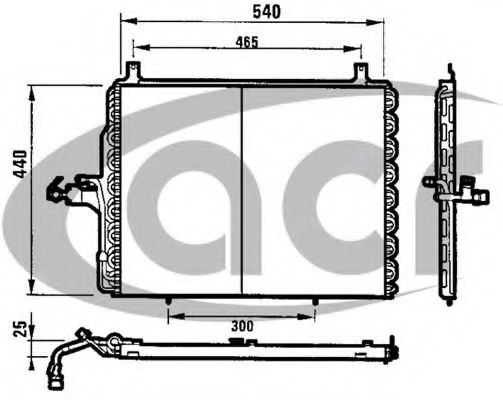 ACR 300042 Конденсатор, кондиционер для MERCEDES-BENZ E-CLASS (Мэрcэдэс-бэнз Е класс) ACR 300042 Конденсатор, кондиционер для MERCEDES-BENZ E-CLASS (Мэрcэдэс-бэнз Е класс)