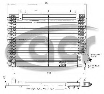 ACR 300202 Конденсатор, кондиционер для VOLVO 960 (Вольво 960) ACR 300202 Конденсатор, кондиционер для VOLVO 960 (Вольво 960)