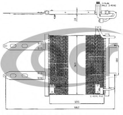 ACR 300395 Конденсатор, кондиционер для VOLKSWAGEN POLO (Фольксваген Поло) ACR 300395 Конденсатор, кондиционер для VOLKSWAGEN POLO (Фольксваген Поло)