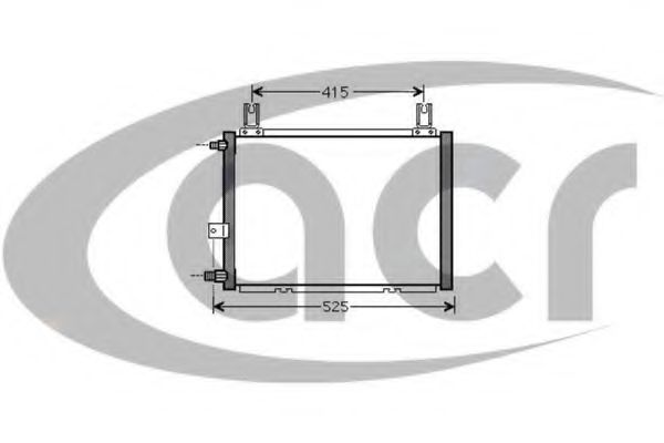 ACR 300638 Конденсатор, кондиционер для DAIHATSU TERIOS (Дайхатсу Тэриос) ACR 300638 Конденсатор, кондиционер для DAIHATSU TERIOS (Дайхатсу Тэриос)
