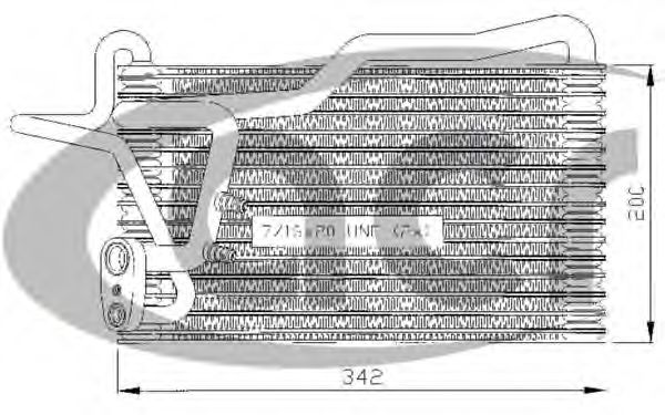 ACR 310003 Испаритель, кондиционер для AUDI 80 (Ауди 80) ACR 310003 Испаритель, кондиционер для AUDI 80 (Ауди 80)