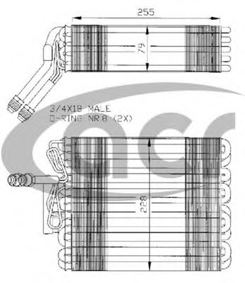 ACR 310111 Испаритель, кондиционер для VOLKSWAGEN CORSAR (Фольксваген Cорсар) ACR 310111 Испаритель, кондиционер для VOLKSWAGEN CORSAR (Фольксваген Cорсар)