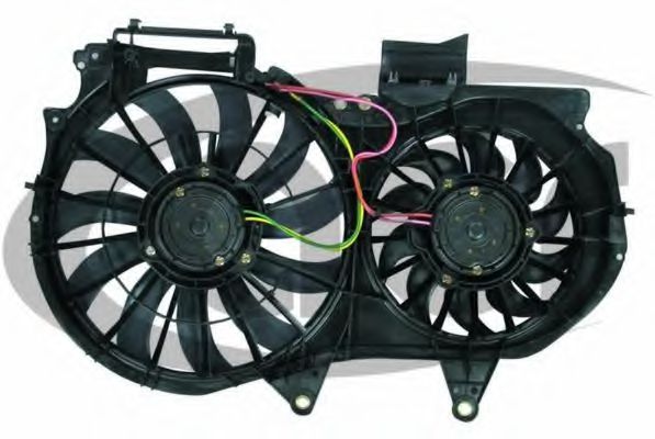 ACR 330013 Вентилятор, охлаждение двигателя для SEAT EXEO (Сеат Эxэо)