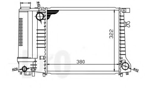 LORO 004-017-0010 Радиатор, охлаждение двигателя для BMW 3 (Бмв 3) LORO 004-017-0010 Радиатор, охлаждение двигателя для BMW 3 (Бмв 3)
