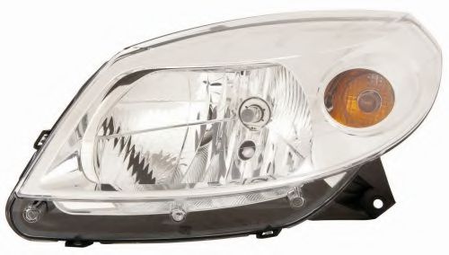 LORO 551-1170R-LDEM1 Основная фара для DACIA SANDERO (Дача Сандэро) LORO 551-1170R-LDEM1 Основная фара для DACIA SANDERO (Дача Сандэро)