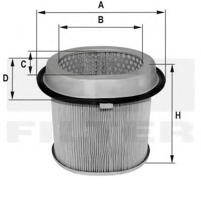 FIL FILTER HP 4556 Воздушный фильтр для MITSUBISHI PAJERO/SHOGUN (Митсубиши/митсубиси Пажэро/шогун) FIL FILTER HP 4556 Воздушный фильтр для MITSUBISHI PAJERO/SHOGUN (Митсубиши/митсубиси Пажэро/шогун)