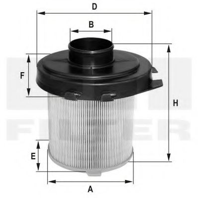 FIL FILTER HP 2569 Воздушный фильтр для PEUGEOT 205 II (Пежо 205 2) FIL FILTER HP 2569 Воздушный фильтр для PEUGEOT 205 II (Пежо 205 2)