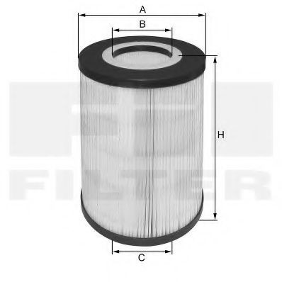 FIL FILTER HP 2573 Воздушный фильтр для MERCEDES-BENZ A-CLASS (Мэрcэдэс-бэнз А класс)