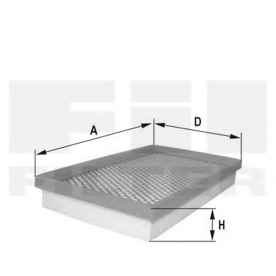 FIL FILTER HP 2169 Воздушный фильтр для KIA (Киа) FIL FILTER HP 2169 Воздушный фильтр для KIA (Киа)