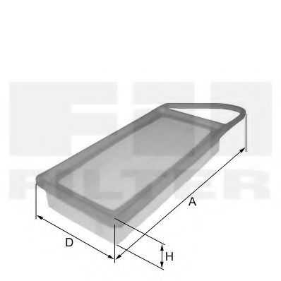 FIL FILTER HP 2292 Воздушный фильтр для CITROËN C3 PICASSO (CитроËн С3 пикассо) FIL FILTER HP 2292 Воздушный фильтр для CITROËN C3 PICASSO (CитроËн С3 пикассо)