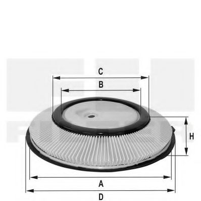 FIL FILTER HP 5016 Воздушный фильтр для NISSAN PRIMERA (Ниссан Примера) FIL FILTER HP 5016 Воздушный фильтр для NISSAN PRIMERA (Ниссан Примера)