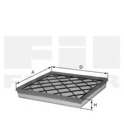 FIL FILTER HP 2264 Воздушный фильтр для OPEL (Опель) FIL FILTER HP 2264 Воздушный фильтр для OPEL (Опель)