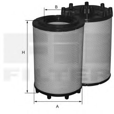 FIL FILTER HP 2637 Воздушный фильтр для SCANIA (Сканиа) FIL FILTER HP 2637 Воздушный фильтр для SCANIA (Сканиа)