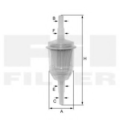 FIL FILTER ZP 8014 FP Топливный фильтр для ZAZ SLAVUTA (Заз Слаvута) FIL FILTER ZP 8014 FP Топливный фильтр для ZAZ SLAVUTA (Заз Слаvута)